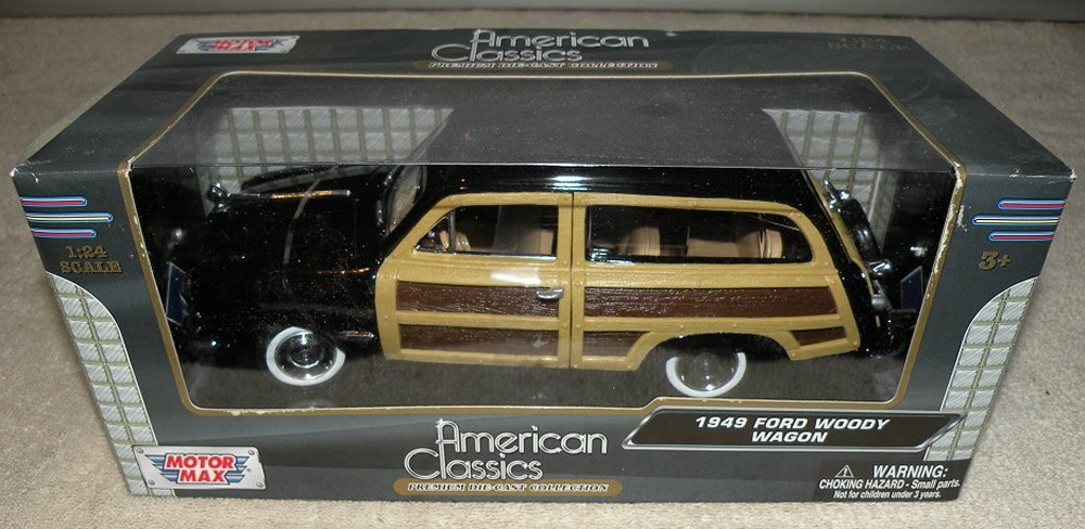 Motor Max American Classic Premium Die Cast Collection 1949 Ford Woody Wagon NIB